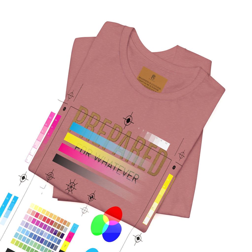 PR3PARED For Whatever Tee — Casual Motivational Short Sleeve Shirt
