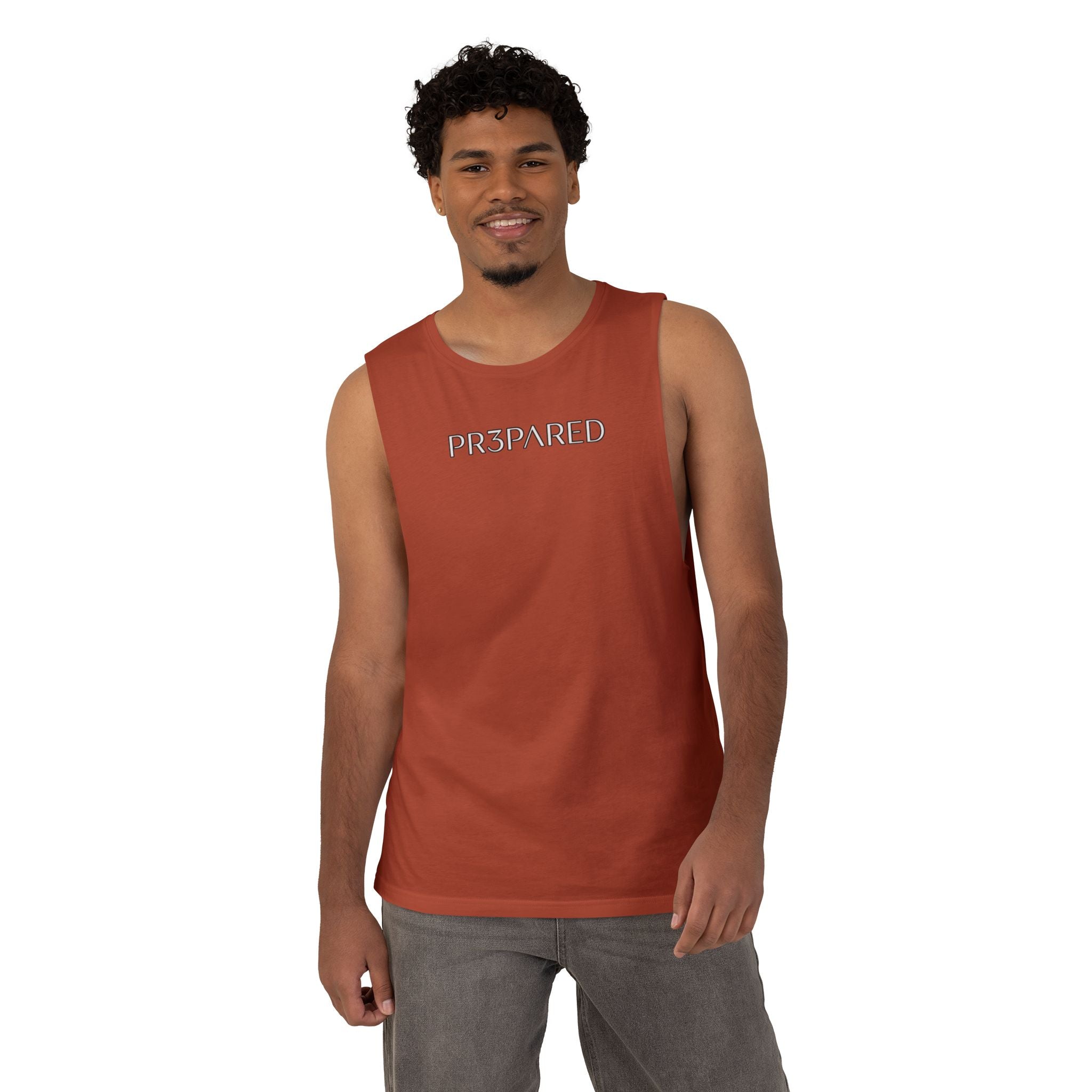 PR3PARED Tank Top — Athletic Barnard-Style Workout Tank