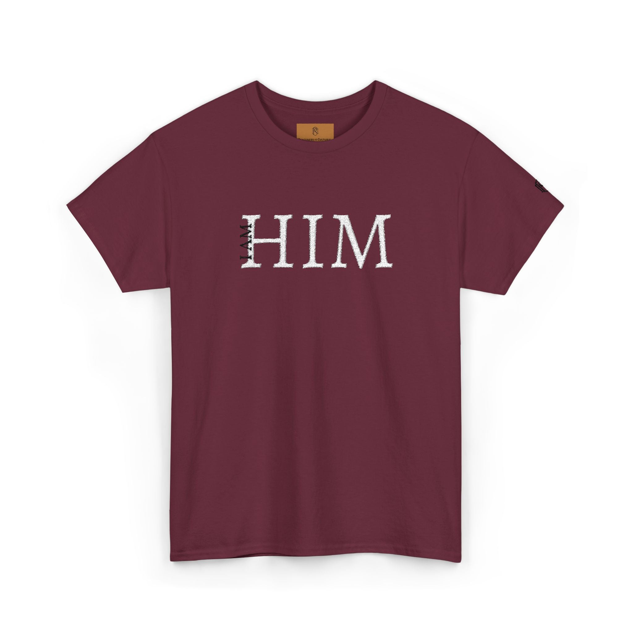 PR3PARED HIM Embroidered Tee — Minimalist Graphic T‑Shirt