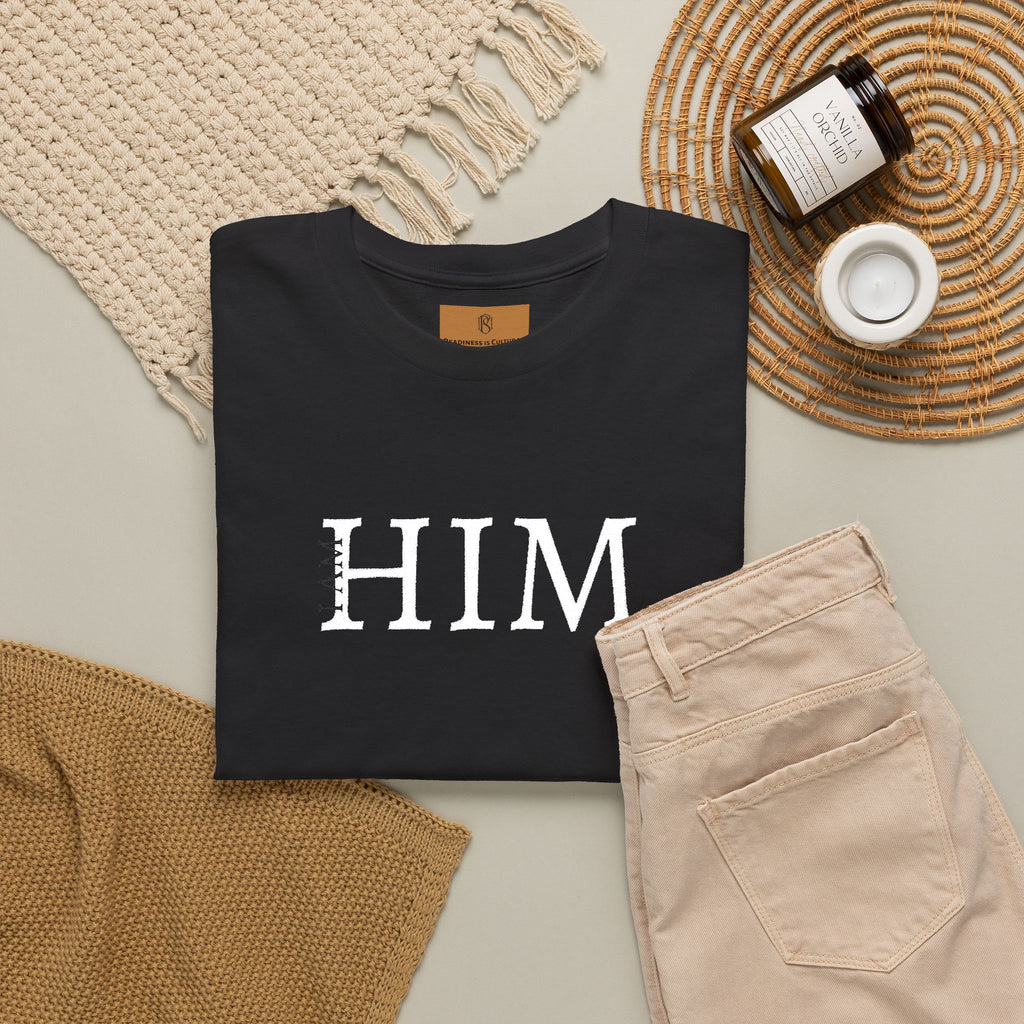 PR3PARED HIM Embroidered Tee — Minimalist Graphic T‑Shirt