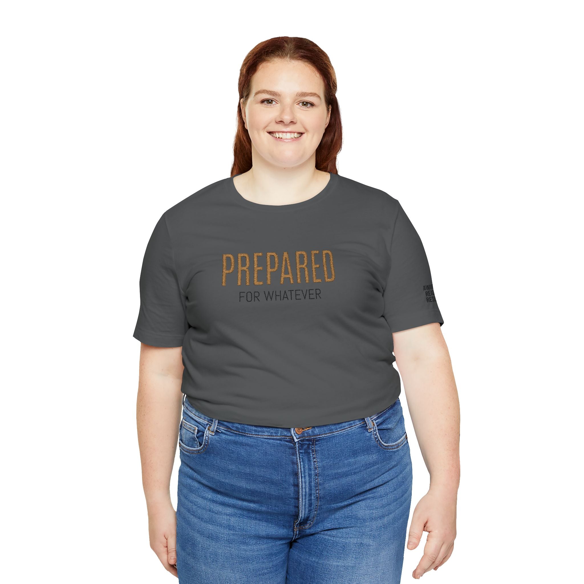 PR3PARED For Whatever Tee — Casual Motivational Short Sleeve Shirt
