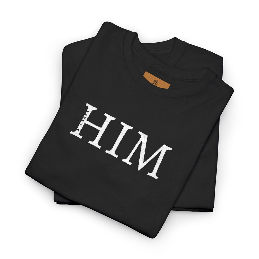 PR3PARED HIM Embroidered Tee — Minimalist Graphic T‑Shirt