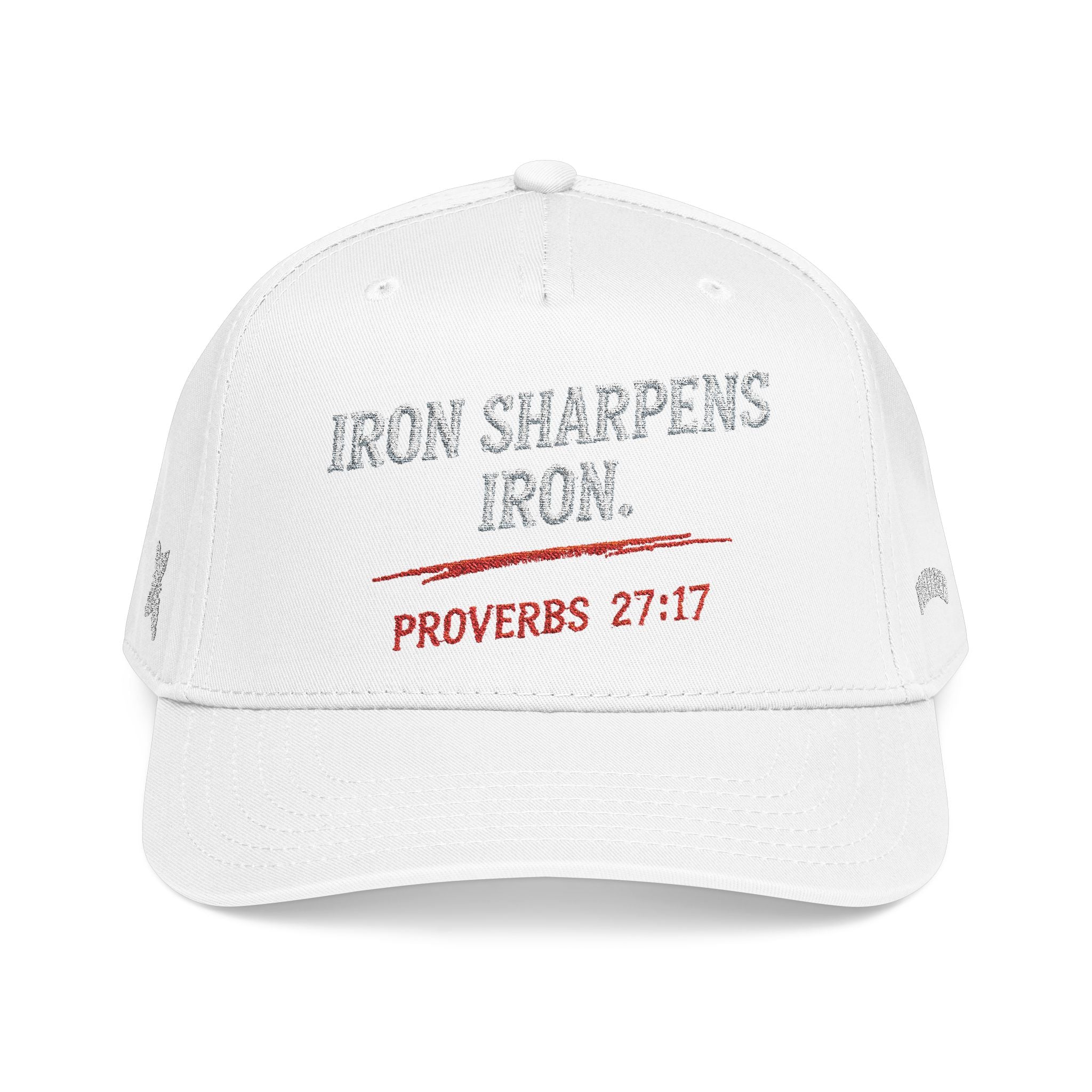 PR3PARED Embroidered Baseball Cap — "Iron Sharpens Iron" Proverbs 27:17 Embroidered Hat