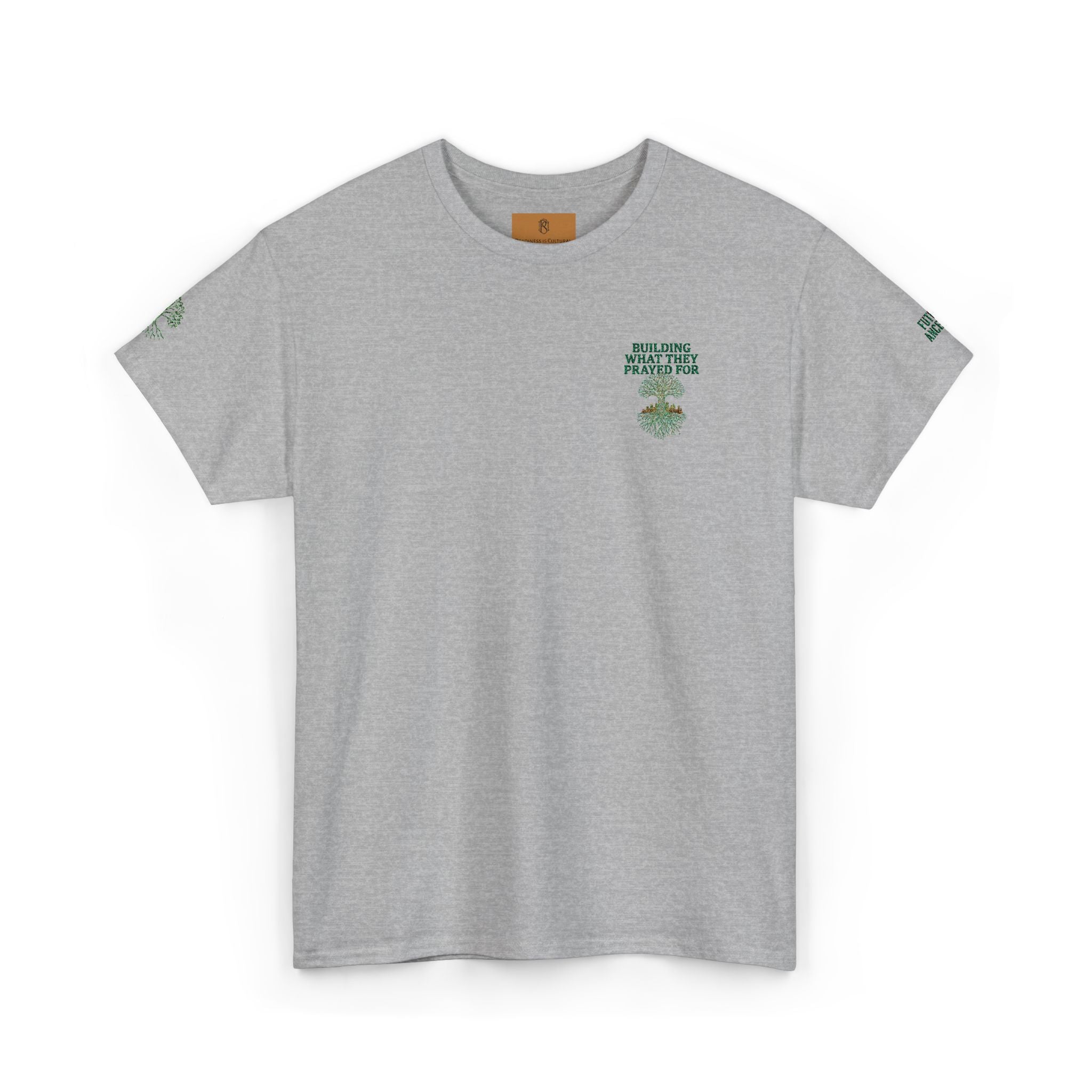 PR3PARED Embroidered Tee — “What They Prayed For” Graphic Cotton T-Shirt