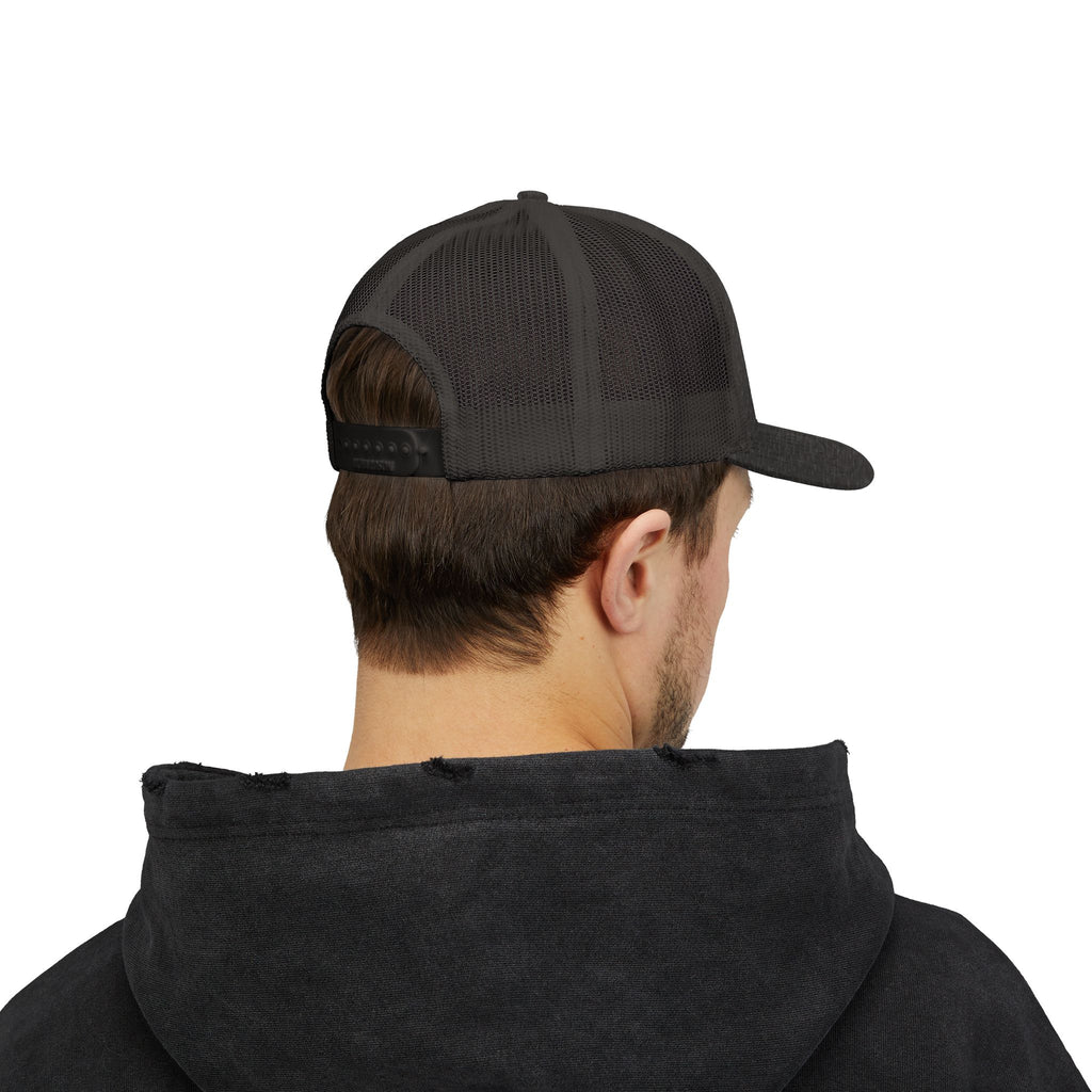 PR3PARED GOD>Ups & Downs Trucker Cap – Embroidered Snapback Mesh Hat