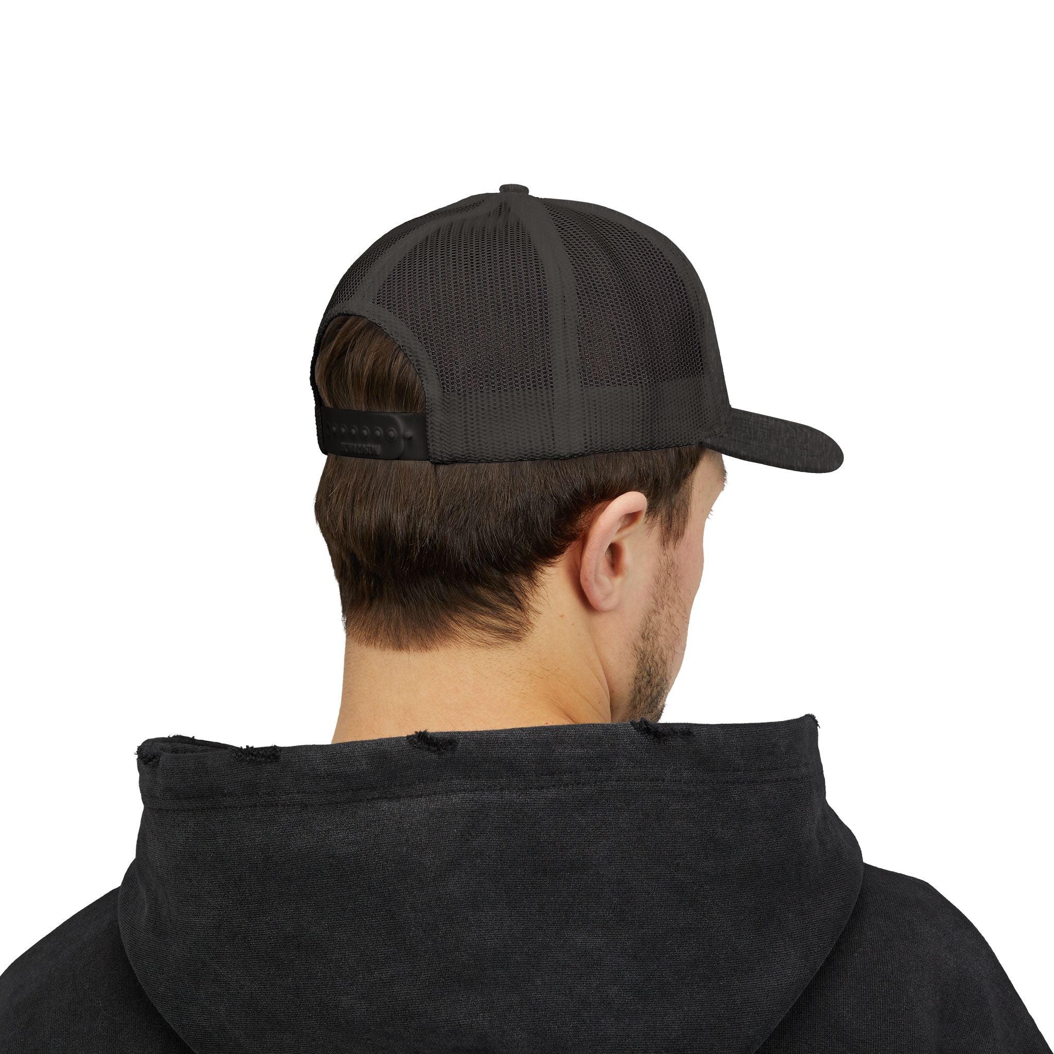 PR3PARED GOD>Ups & Downs Trucker Cap – Embroidered Snapback Mesh Hat