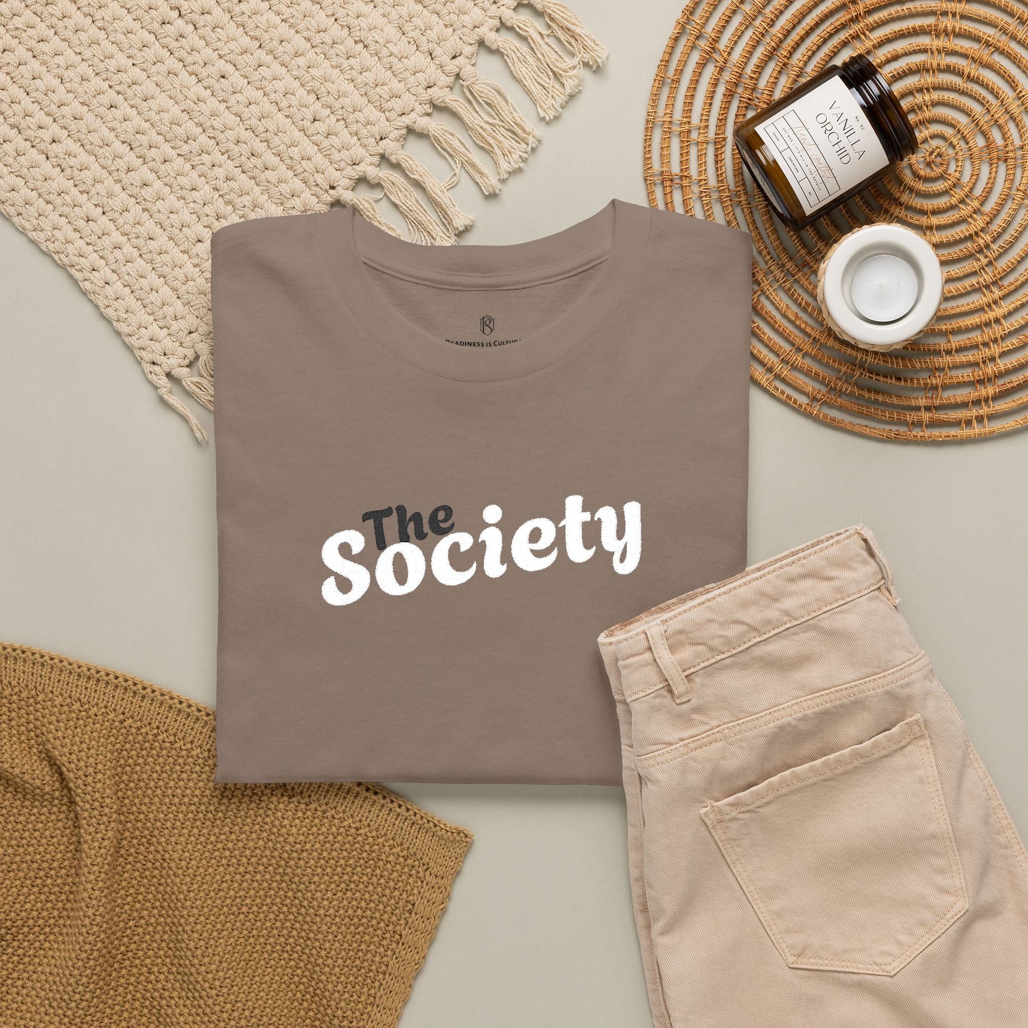 PR3PARED The Society Embroidered T-Shirt —  Graphic Tee