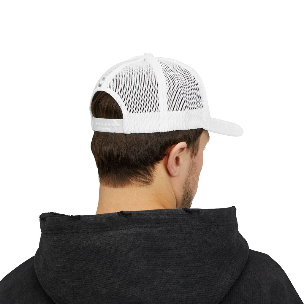 PR3PARED Snapback Embroidered Trucker Cap — 'The Next Wave Be Prepared' Ocean Patch Hat