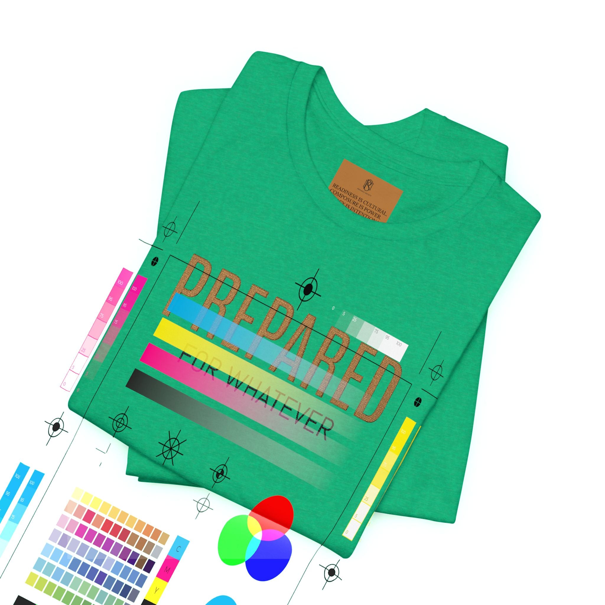 PR3PARED For Whatever Tee — Casual Motivational Short Sleeve Shirt
