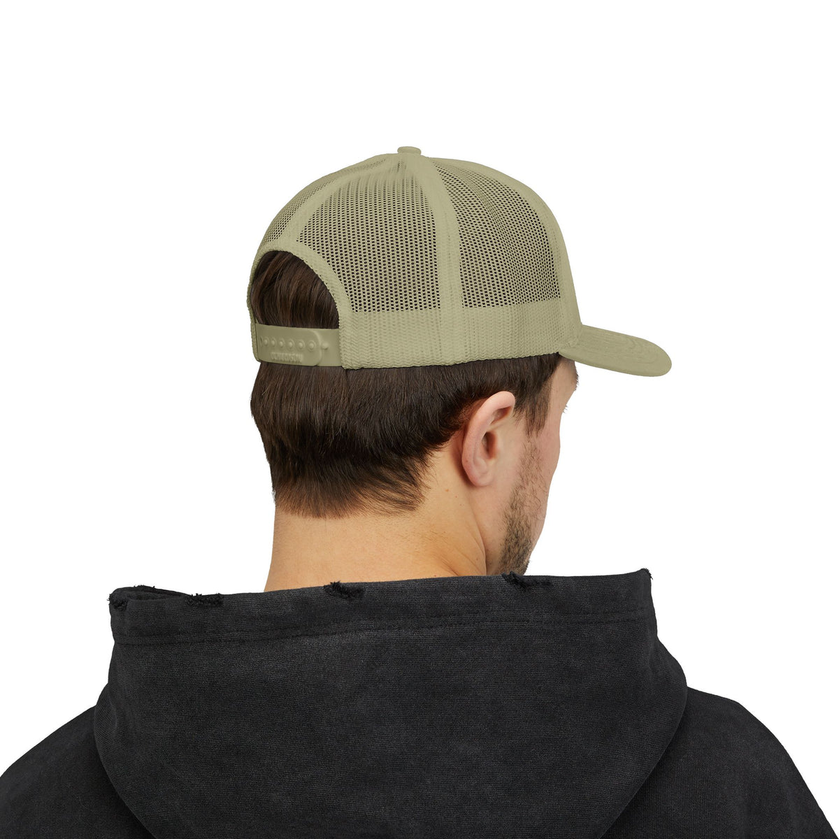 PR3PARED Iron Sharpens Iron Snapback Trucker Cap — Proverbs 27:17 Christian Mesh Hat