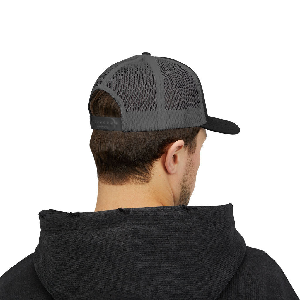 PR3PARED Snapback Embroidered Trucker Cap — 'The Next Wave Be Prepared' Ocean Patch Hat