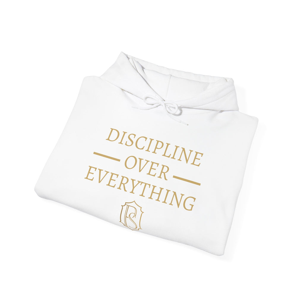 PR3PARED Discipline Over Everything Hoodie — Minimal Motivational Sweatshirt