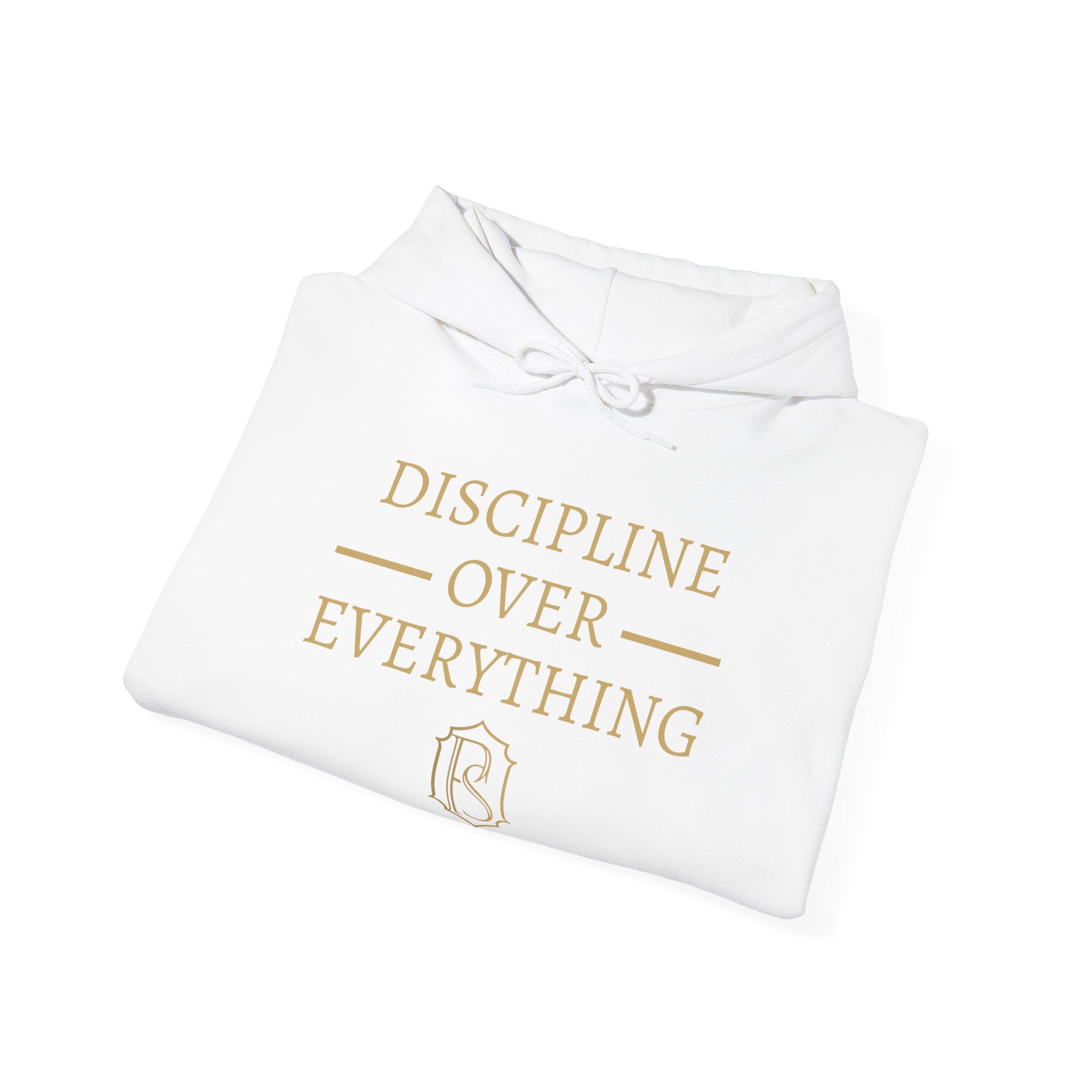 PR3PARED Discipline Over Everything Hoodie — Minimal Motivational Sweatshirt
