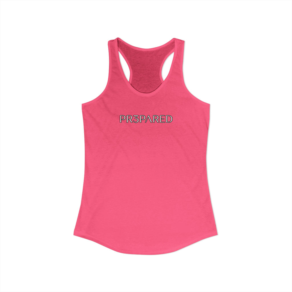 PR3PARED Women's Ideal Racerback Tank