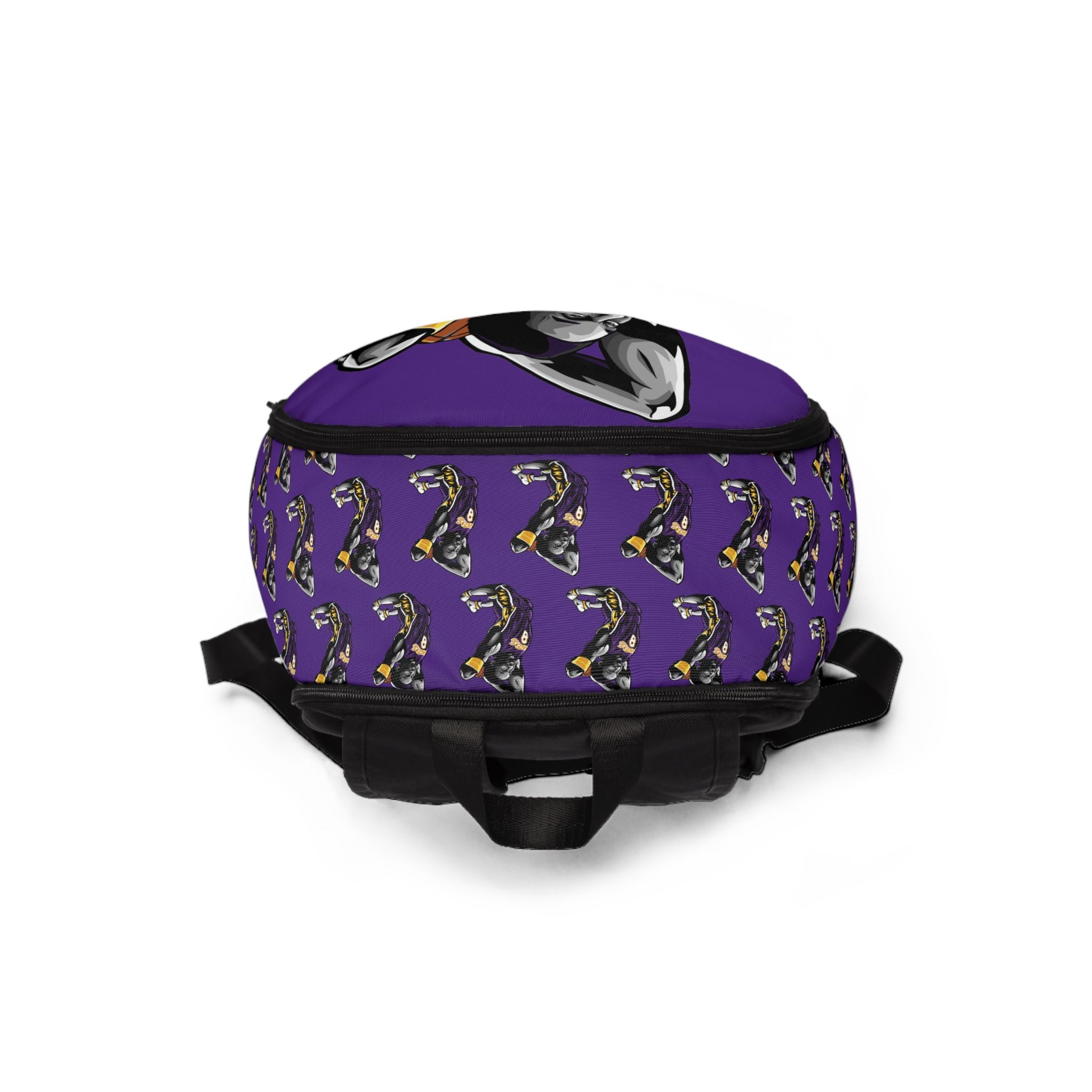 PS Bean Basketball Backpack, Sports Bag, Lakers Fan Gear, School Bookbag