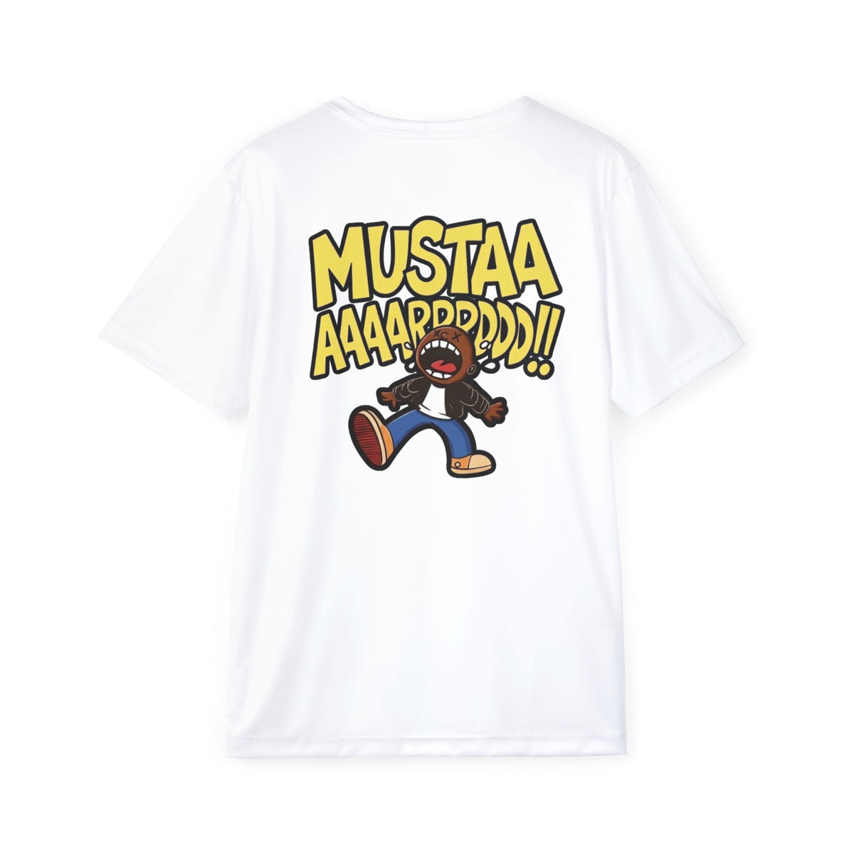 PR3PARED Sports Jersey Tee  — "Somebody Gotta Do It" Graphic Athletic Tee (Mustaaaarrrrdd!! Back Print)