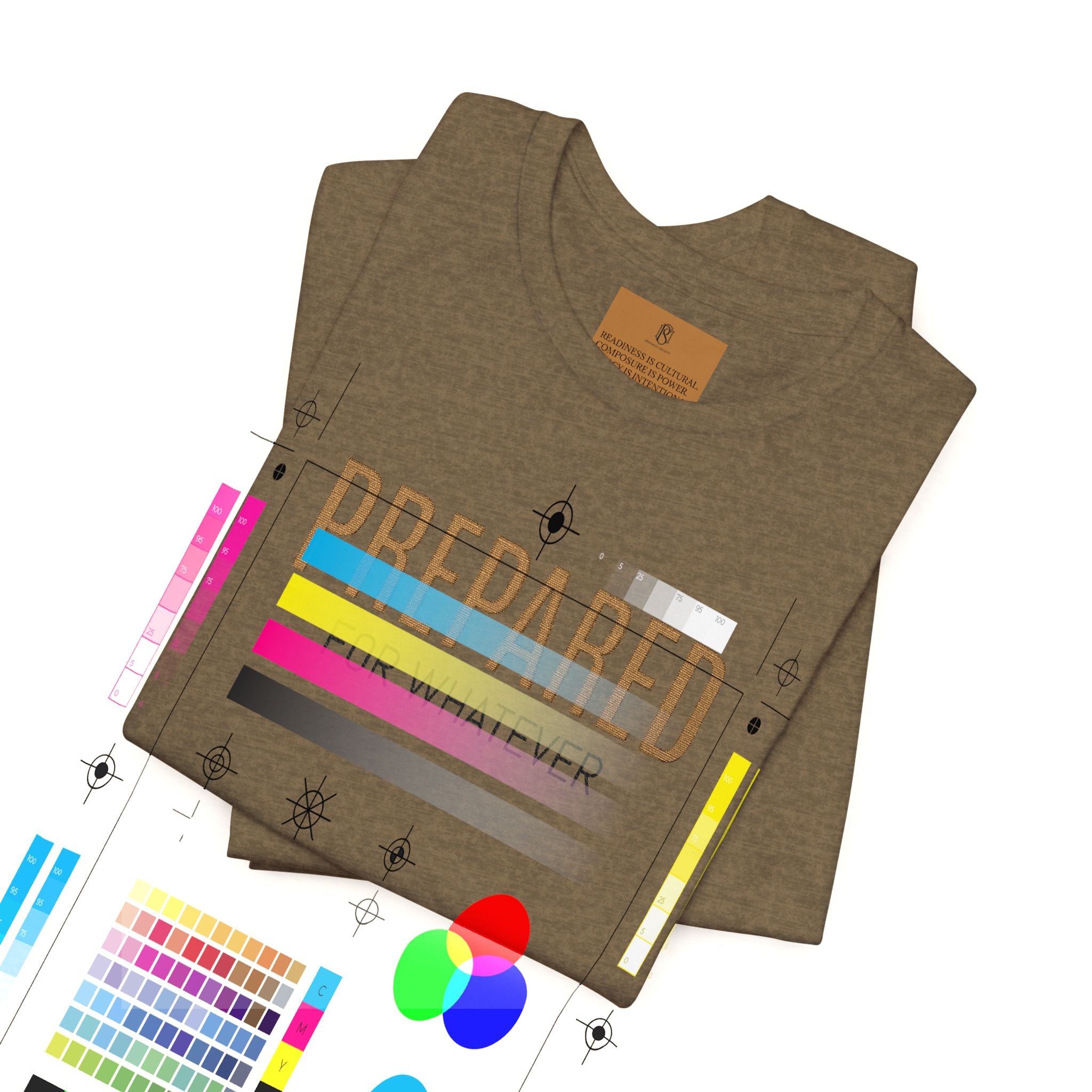 PR3PARED For Whatever Tee — Casual Motivational Short Sleeve Shirt