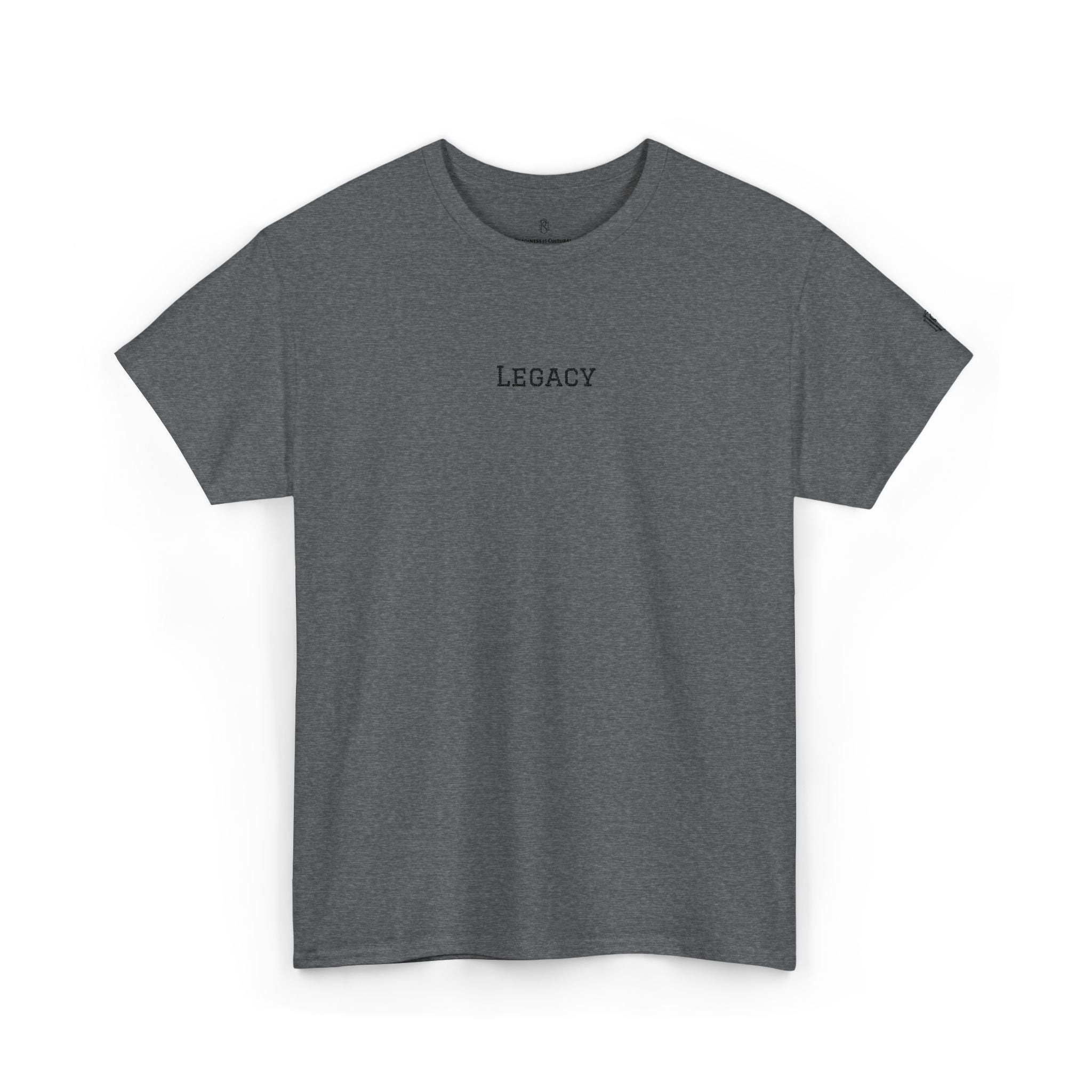 PR3PARED Legacy Tee — Minimalist Graphic T‑Shirt with 'LEGACY' Text