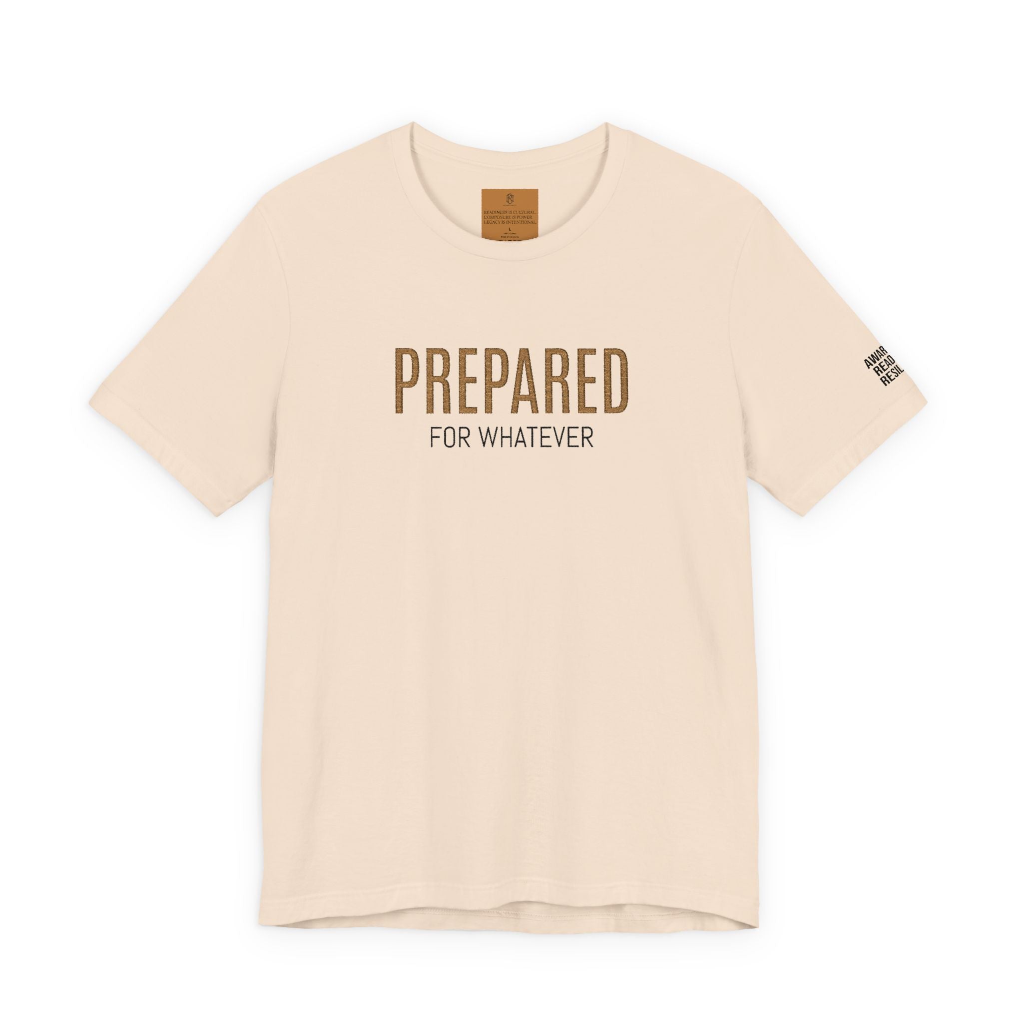 PR3PARED For Whatever Tee — Casual Motivational Short Sleeve Shirt