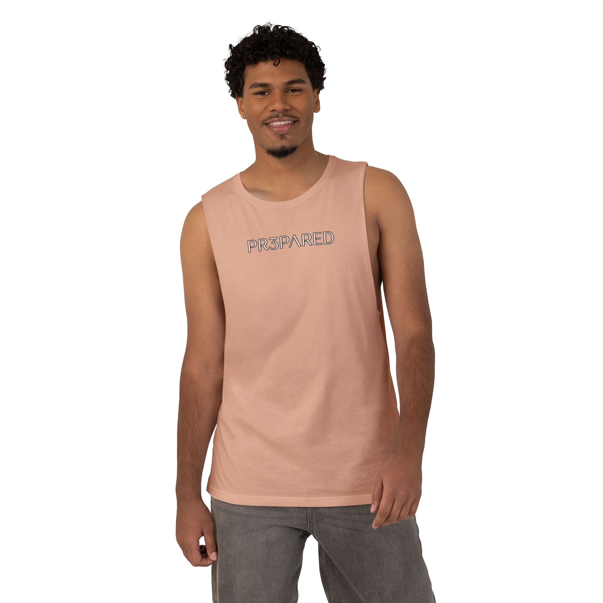 PR3PARED Tank Top — Athletic Barnard-Style Workout Tank