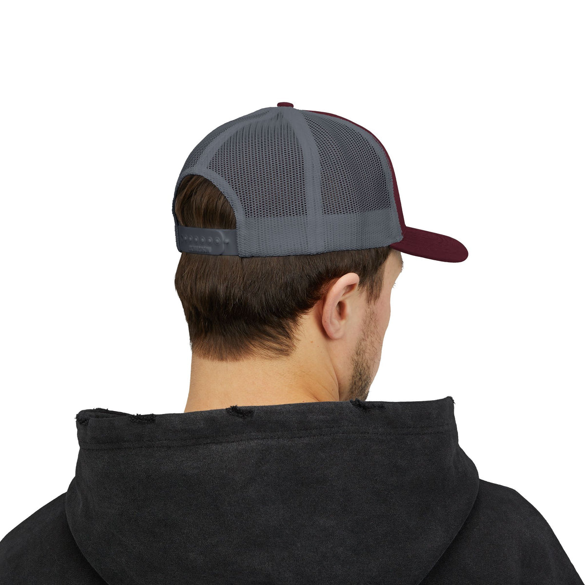 PR3PARED Iron Sharpens Iron Snapback Trucker Cap — Proverbs 27:17 Christian Mesh Hat