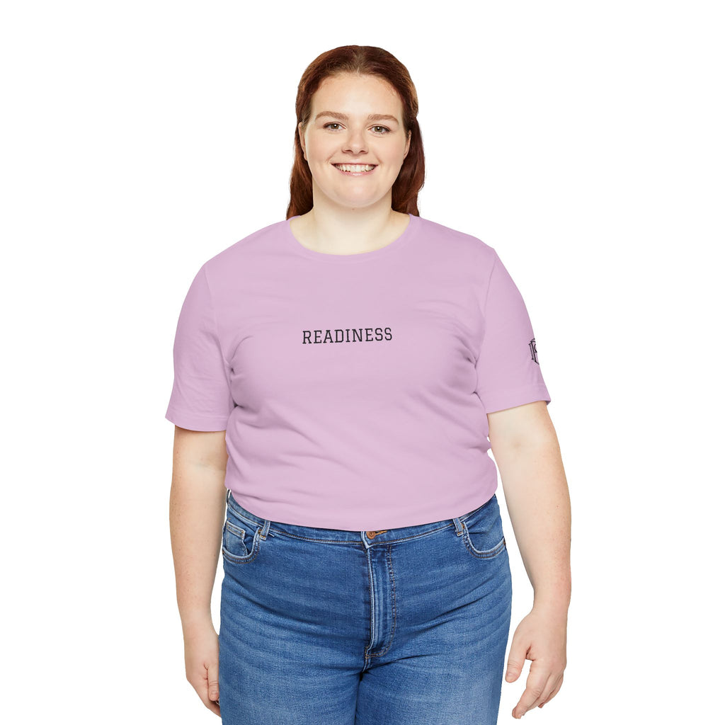 PR3PARED Readiness Minimalist Tee — Embroidered Casual Shirt
