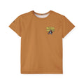 PS Kids Jersey Tee — "MUSTAA AAAARRRDD!!" Cartoon Shout Graphic