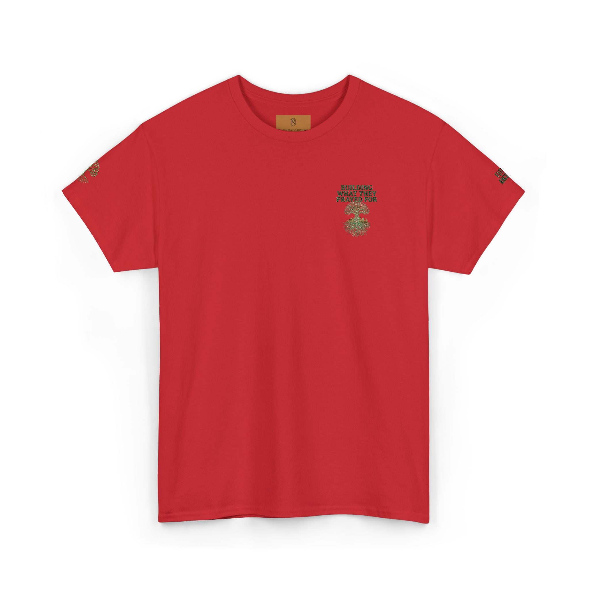 PR3PARED Embroidered Tee — “What They Prayed For” Graphic Cotton T-Shirt