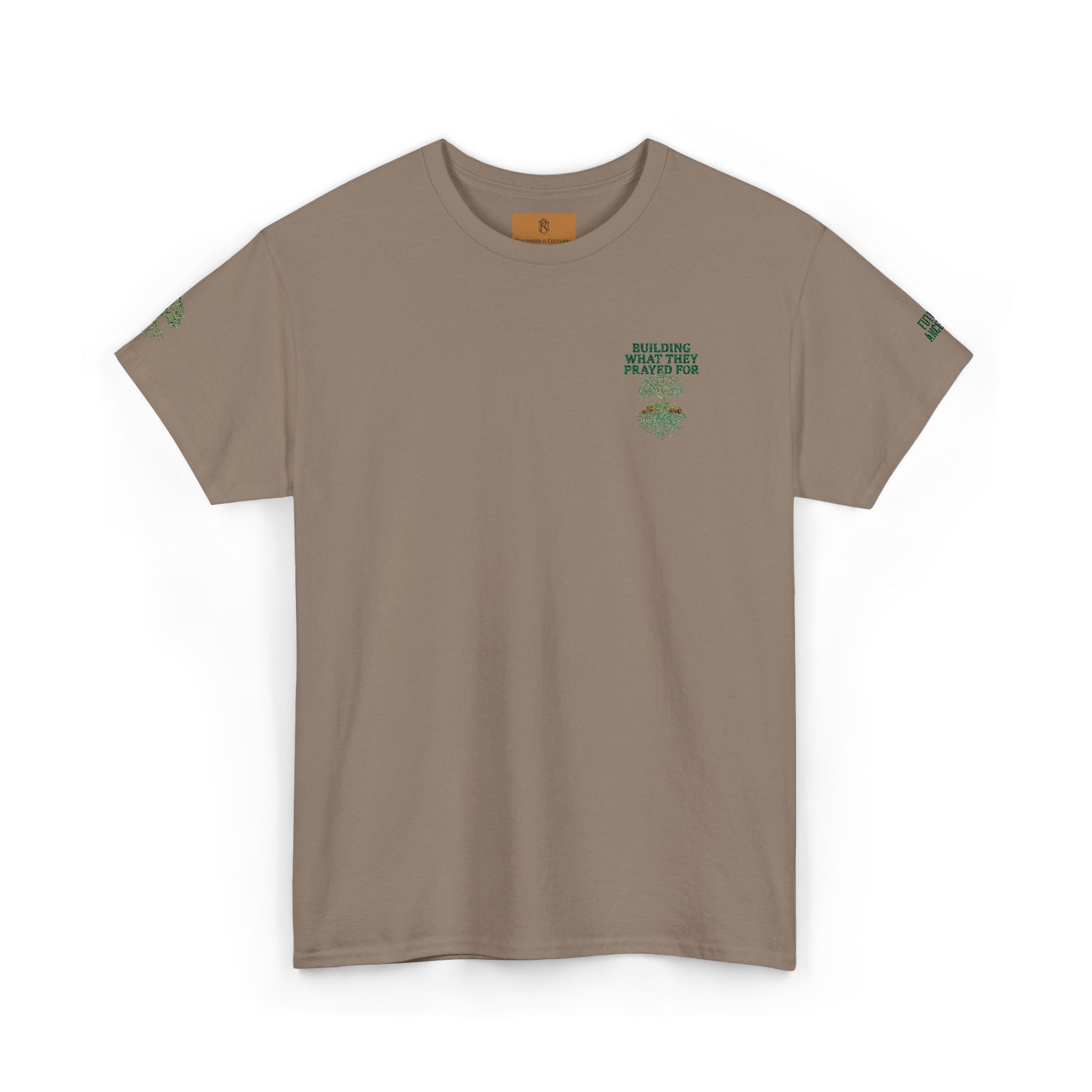 PR3PARED Embroidered Tee — “What They Prayed For” Graphic Cotton T-Shirt