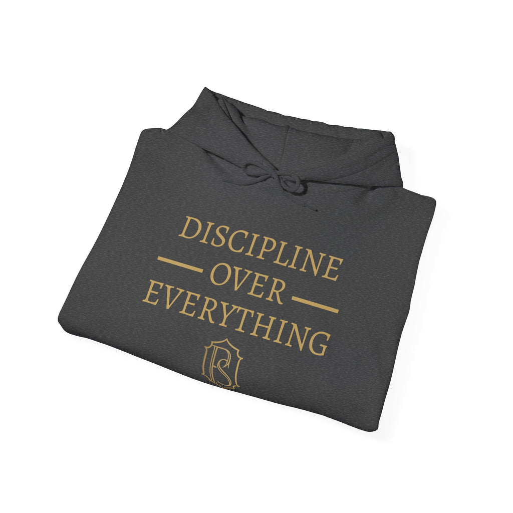 PR3PARED Discipline Over Everything Hoodie — Minimal Motivational Sweatshirt