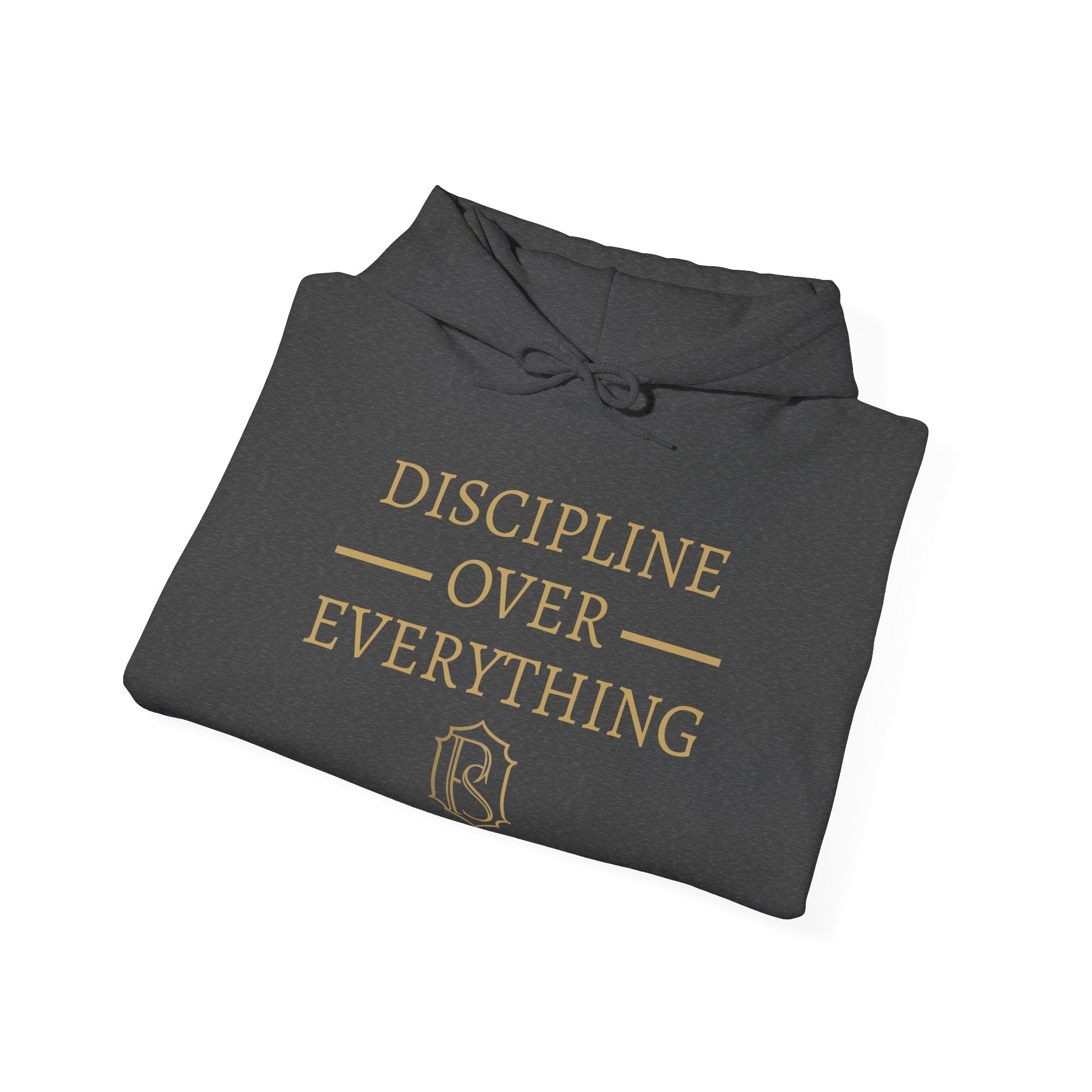PR3PARED Discipline Over Everything Hoodie — Minimal Motivational Sweatshirt