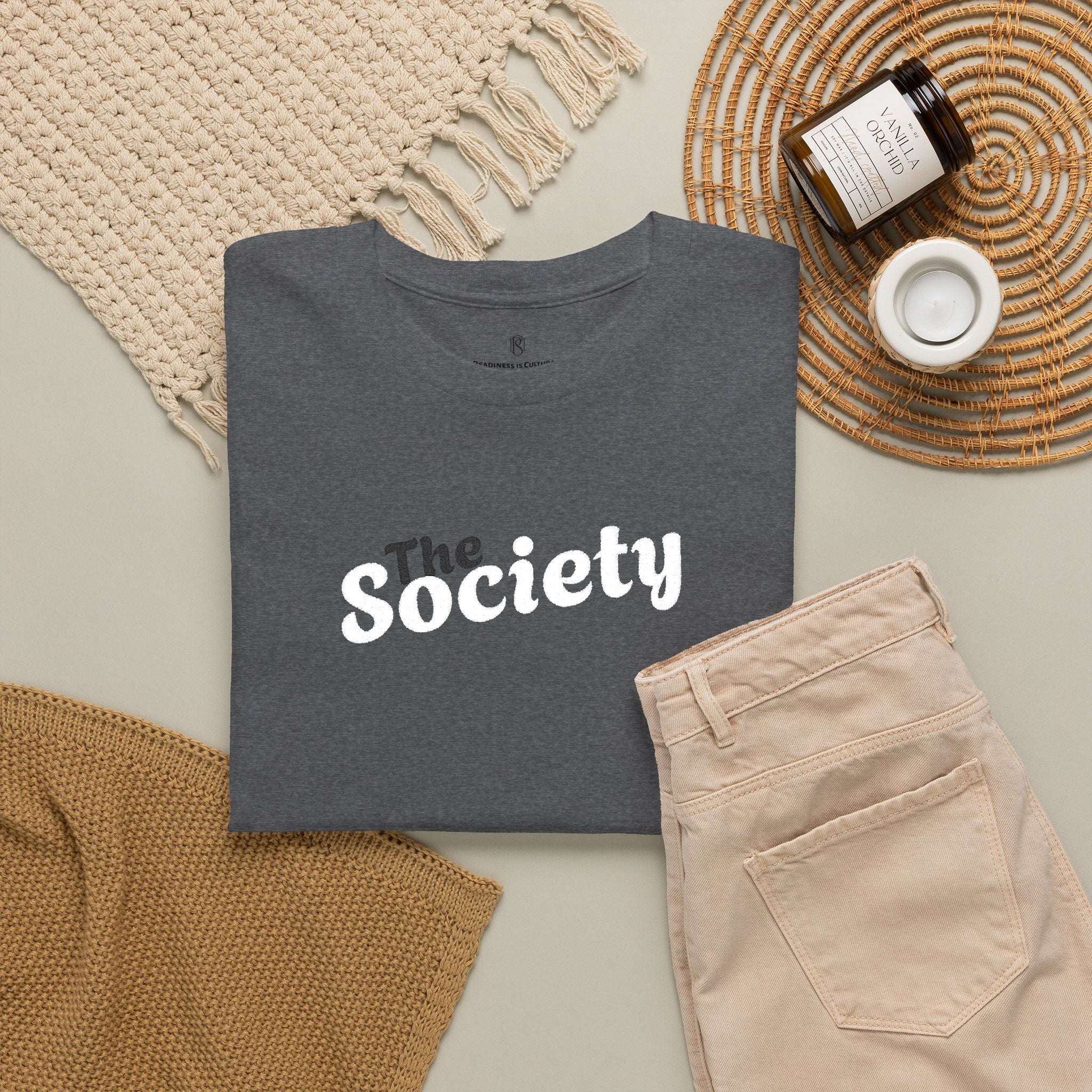 PR3PARED The Society Embroidered T-Shirt —  Graphic Tee