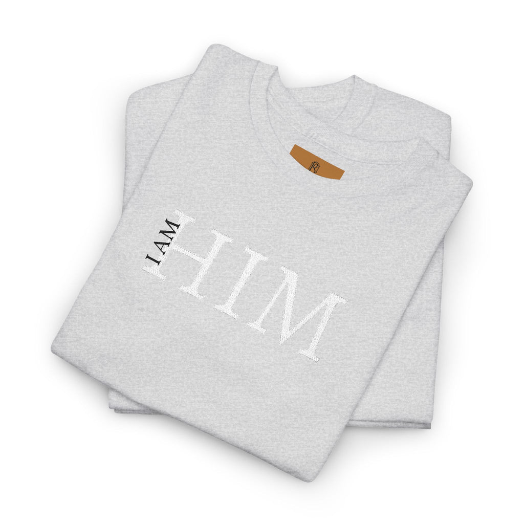 PR3PARED HIM Embroidered Tee — Minimalist Graphic T‑Shirt