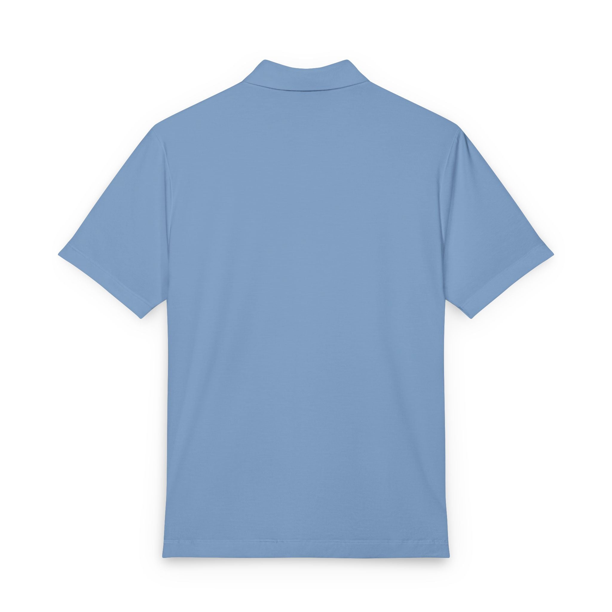 PR3PARED Mercer+Mettle Stretch Jersey Embroidered Polo — Minimal Monogram Chest Logo