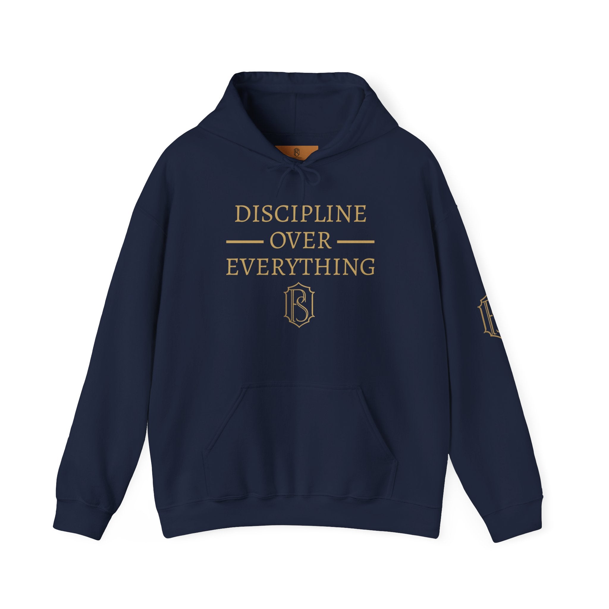 PR3PARED Discipline Over Everything Hoodie — Minimal Motivational Sweatshirt