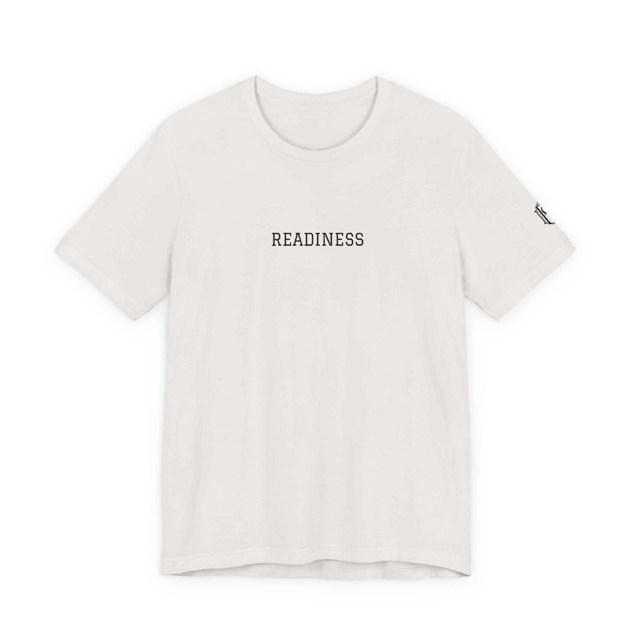 PR3PARED Readiness Minimalist Tee — Embroidered Casual Shirt