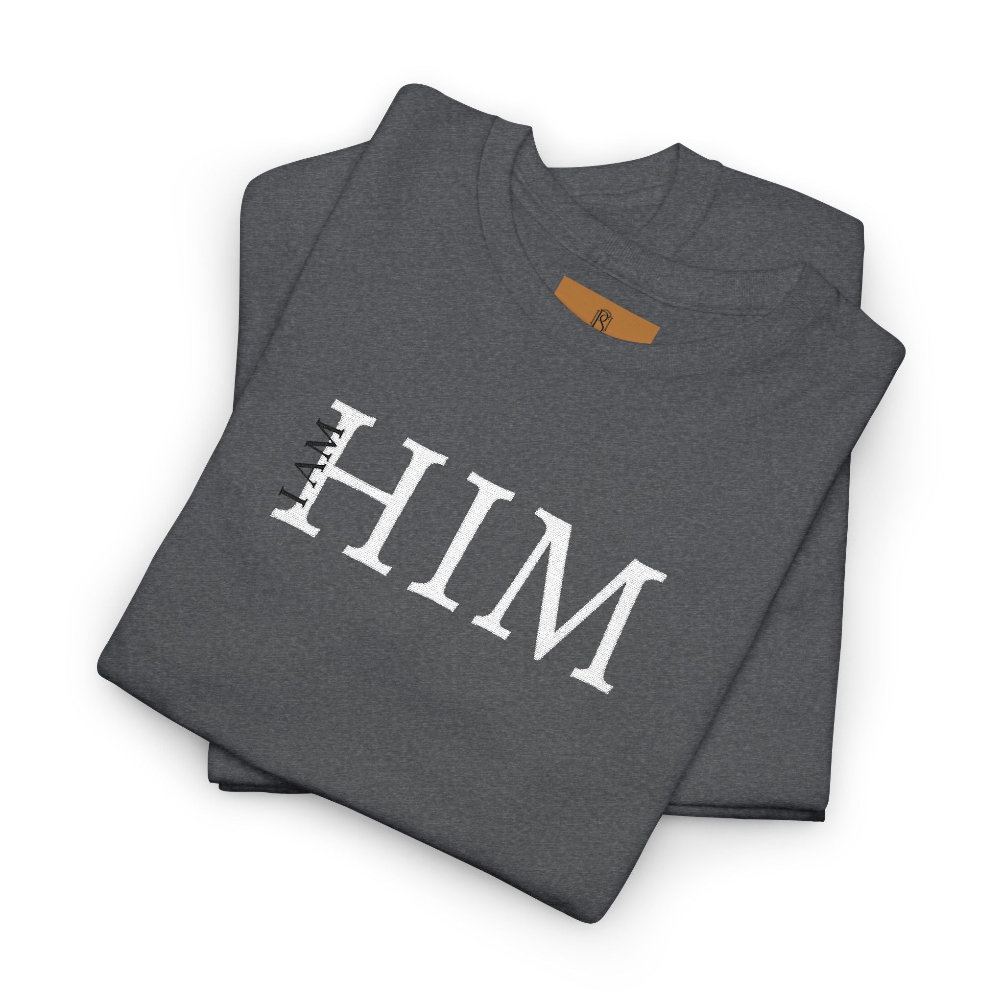 PR3PARED HIM Embroidered Tee — Minimalist Graphic T‑Shirt