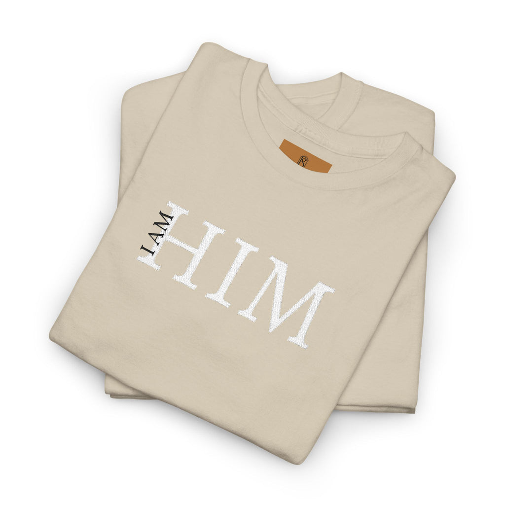 PR3PARED HIM Embroidered Tee — Minimalist Graphic T‑Shirt