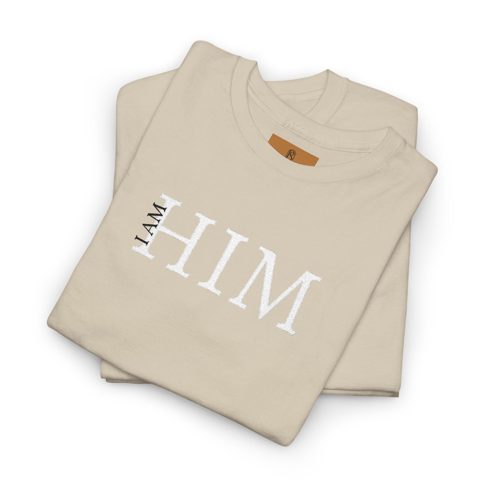PR3PARED HIM Embroidered Tee — Minimalist Graphic T‑Shirt
