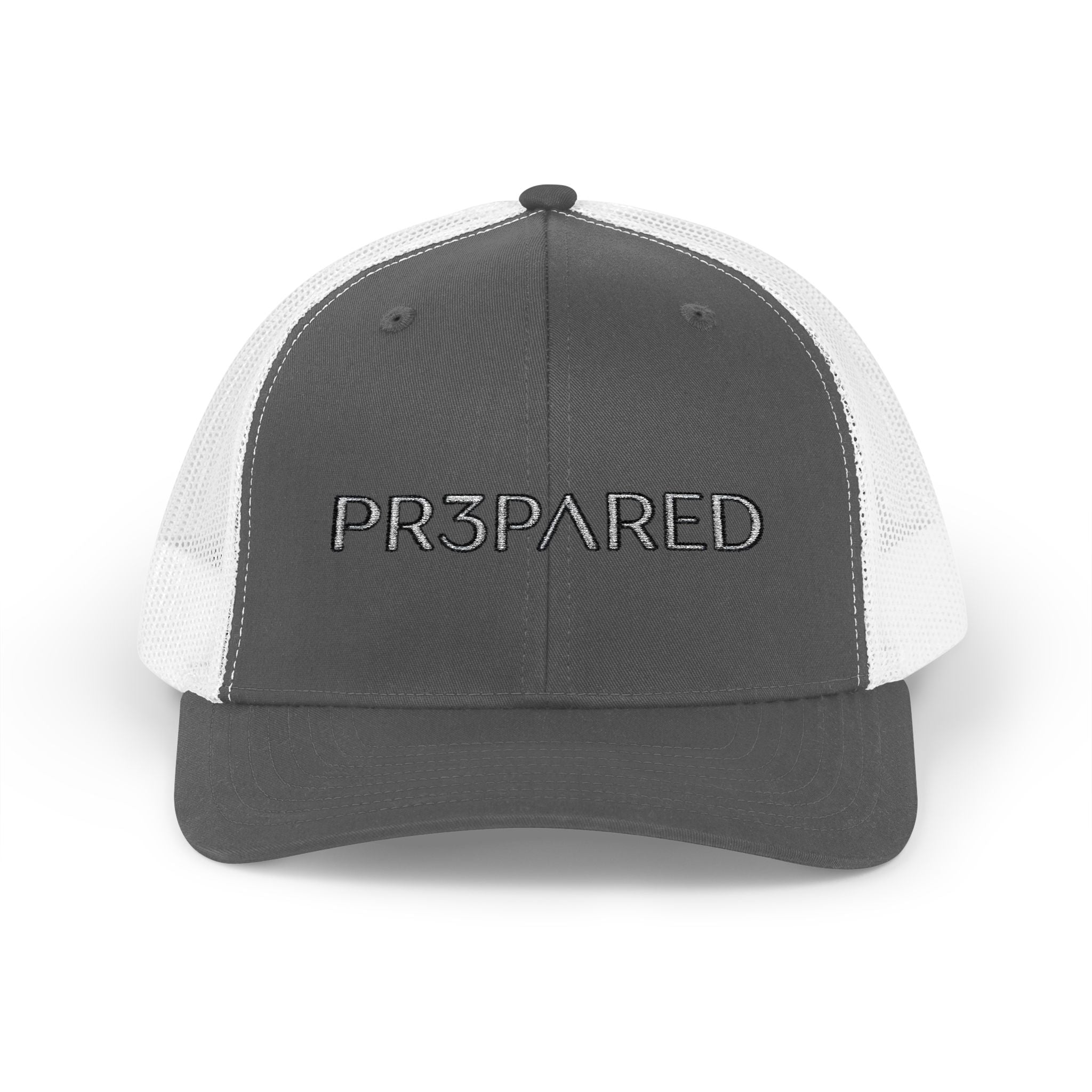 PR3PARED Trucker Embroidered Cap - Tactical Prepper Snapback Hat