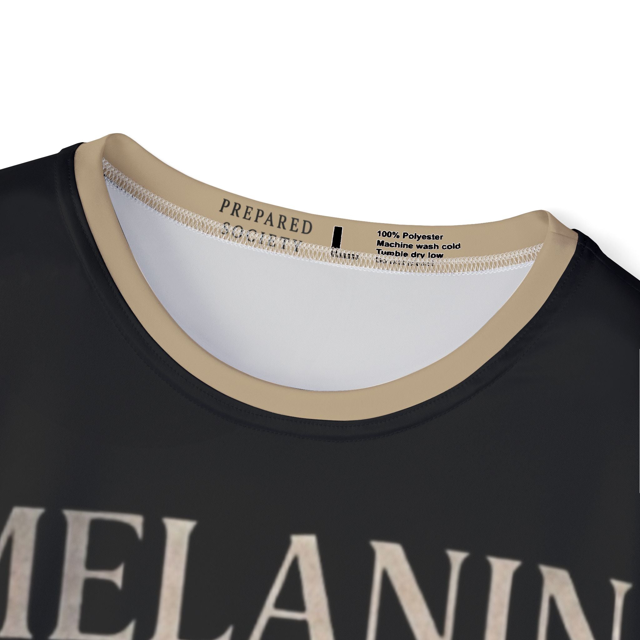 PR3PARED Sports Jersey Tee — "Melanin Futures" Graphic Athletic Tee (The Future Looks Familiar)