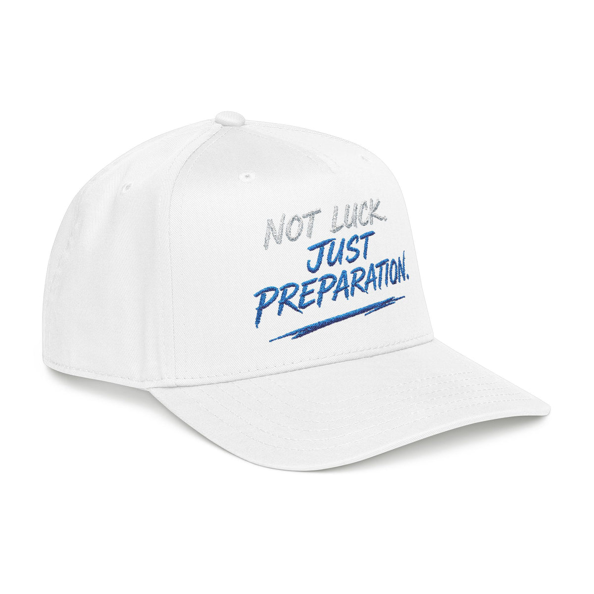 PR3PARED Mid Profile Baseball Cap - No Luck Just Prep Hat