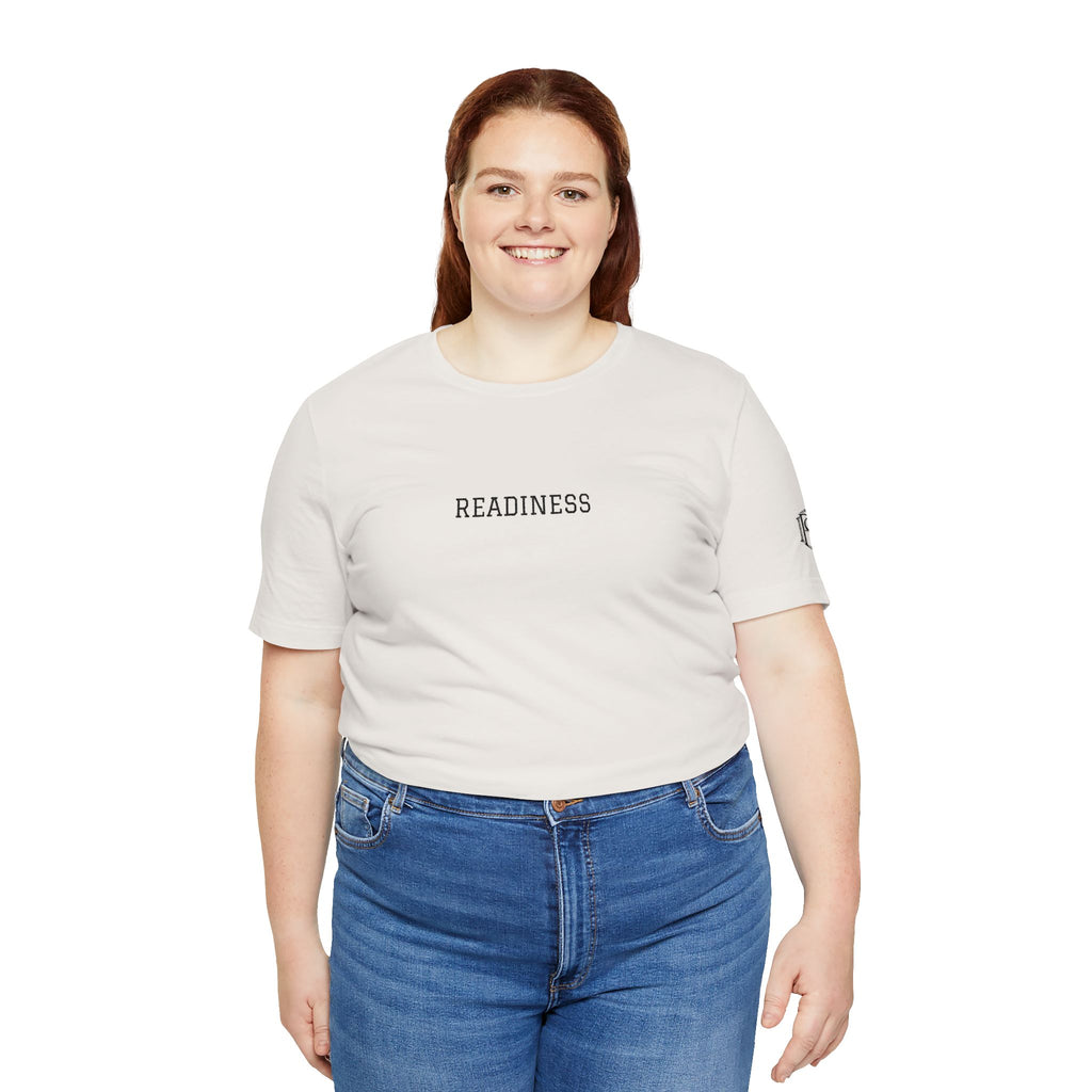 PR3PARED Readiness Minimalist Tee — Embroidered Casual Shirt