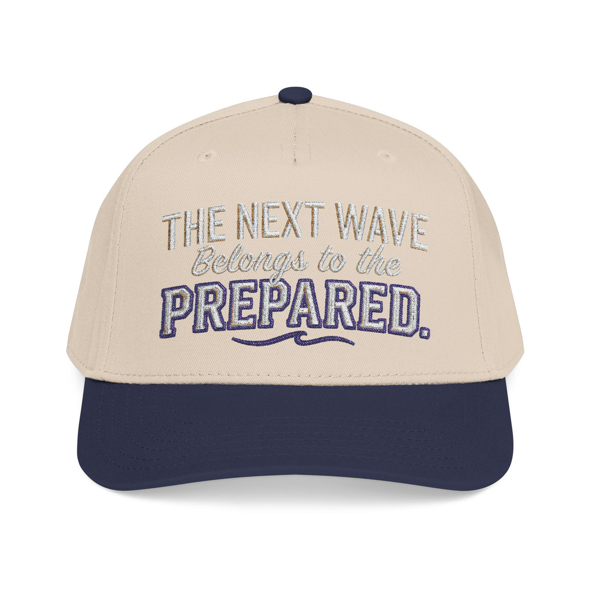 PR3PARED Wave Baseball Cap — 'The Next Wave' Nautical Surf Hat
