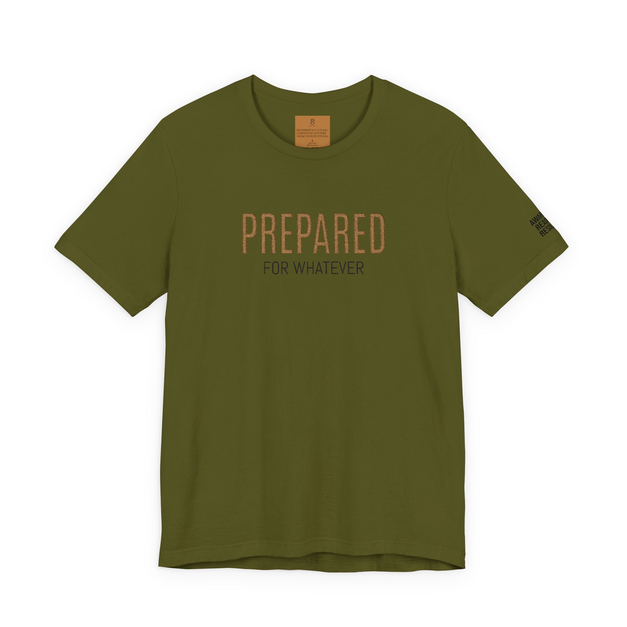 PR3PARED For Whatever Tee — Casual Motivational Short Sleeve Shirt