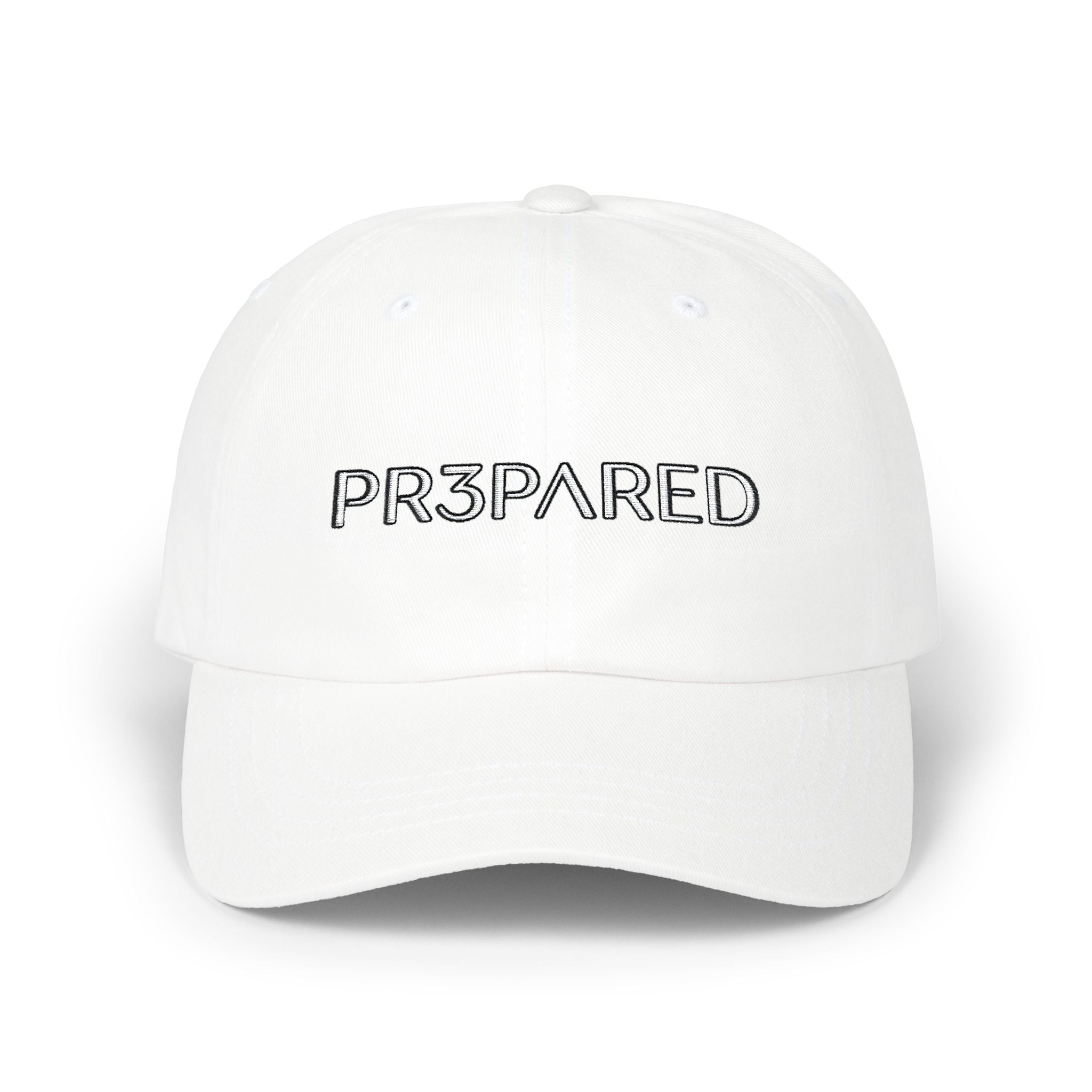 Prepared Embroidered Cap — Minimalist  Baseball Hat