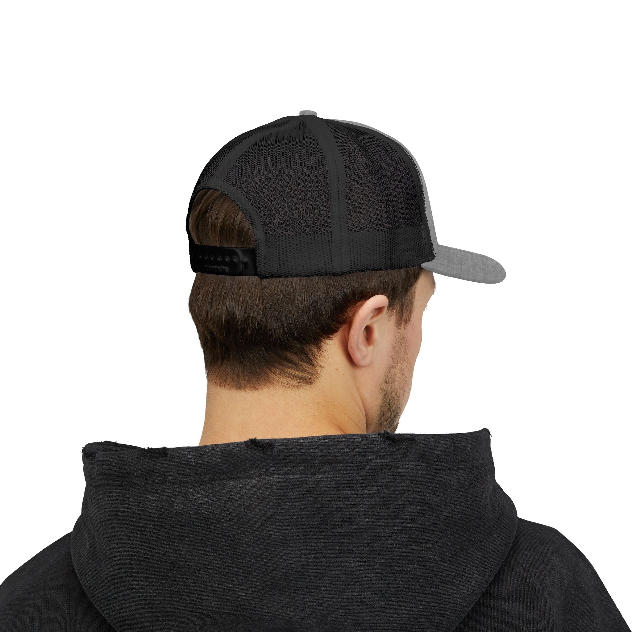 PR3PARED GOD>Ups & Downs Trucker Cap – Embroidered Snapback Mesh Hat