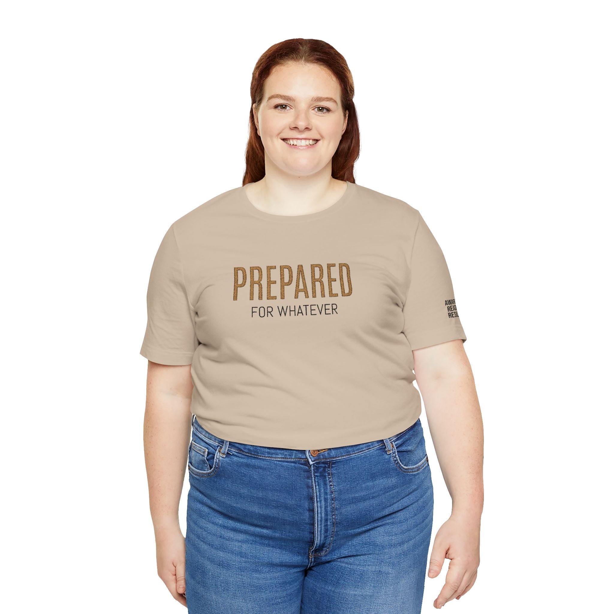 PR3PARED For Whatever Tee — Casual Motivational Short Sleeve Shirt