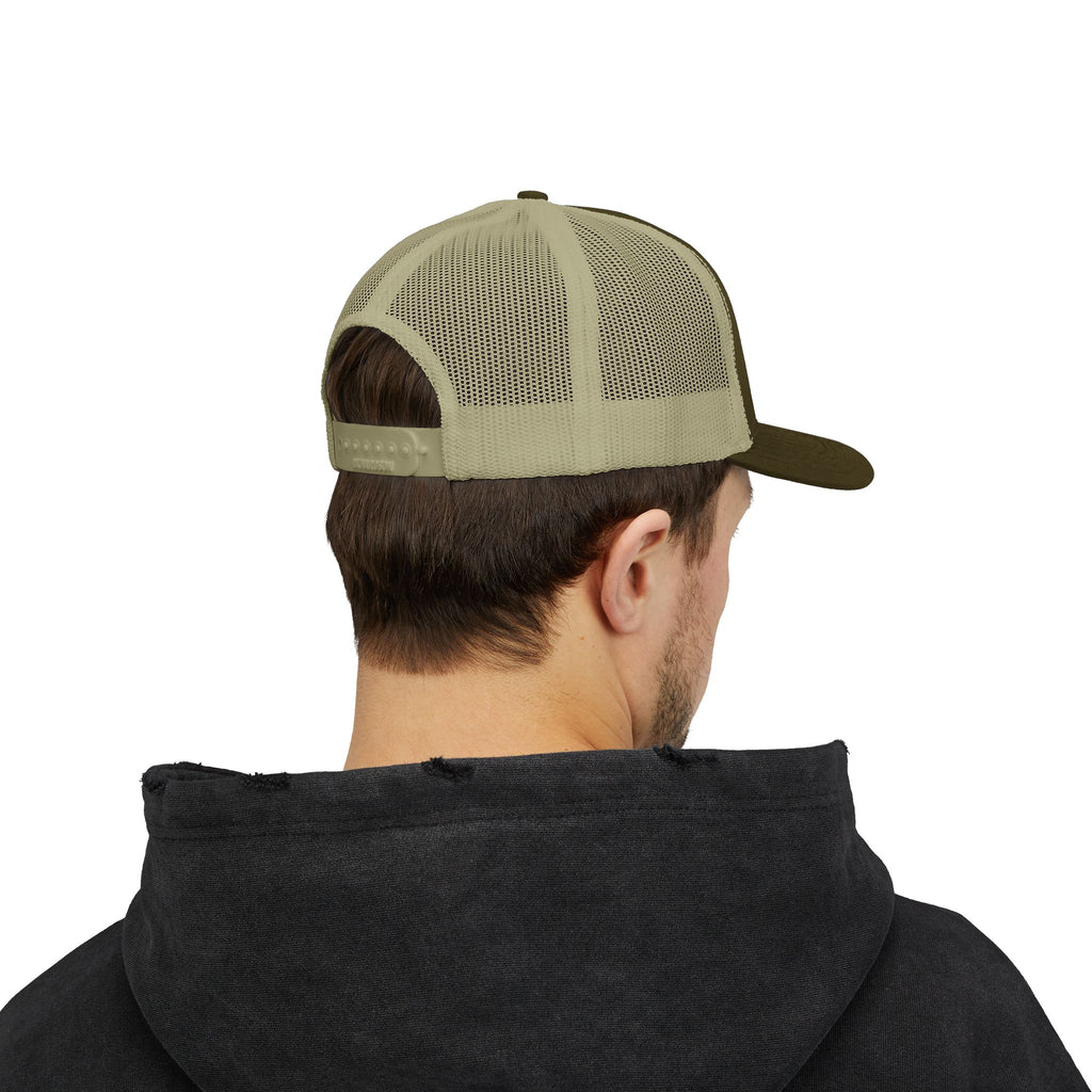 PR3PARED Leave Your Feelings At Home Embroidered Snapback Trucker Cap