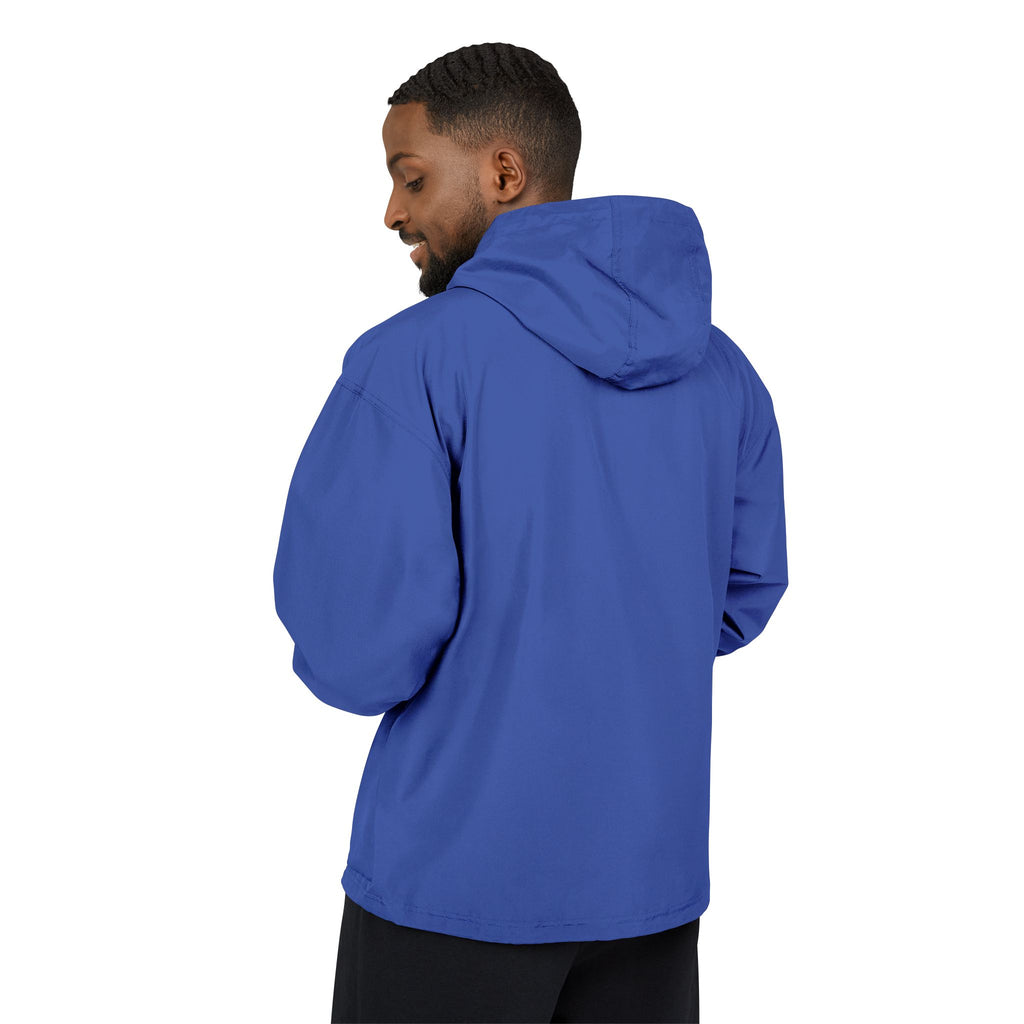 PR3PARED Packable Anorak Jacket — Minimal Gold Floral Logo